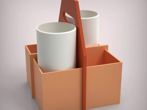 Cup Holder 3D Print Model