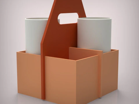 Cup Holder 3D Print Model