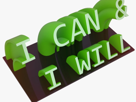 Desk Motivation 3D Print Model