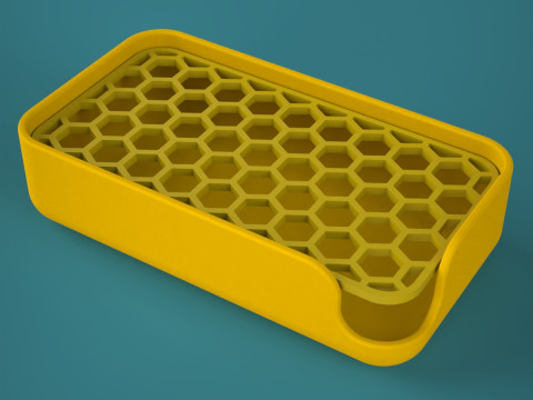 石鹸ホルダー 3Dプリントモデル