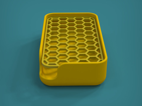 石鹸ホルダー 3Dプリントモデル