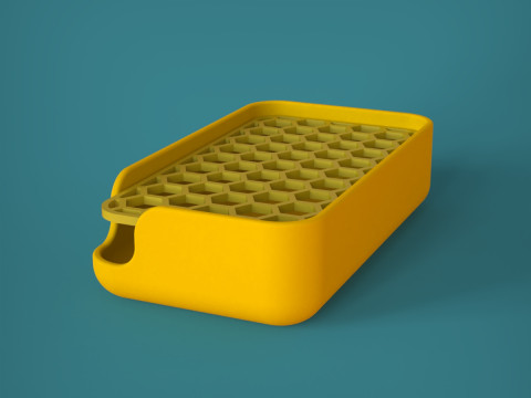 石鹸ホルダー 3Dプリントモデル