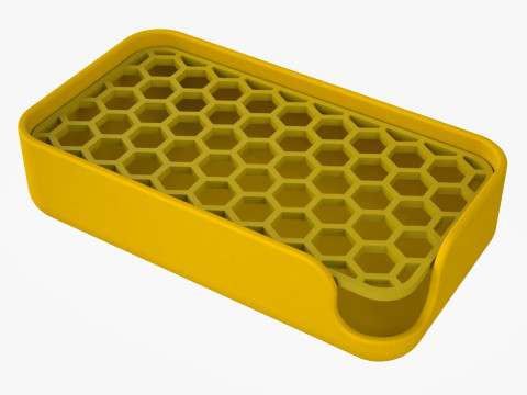 石鹸ホルダー 3Dプリントモデル