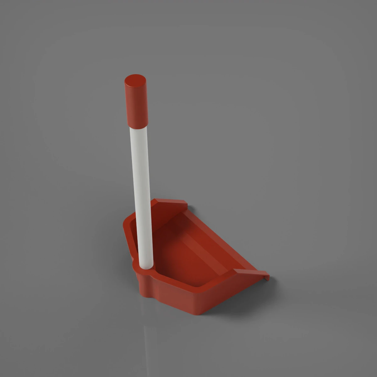 Garbage Shovel 3D Print Model .c4d .max .obj .3ds .fbx .stl .blend