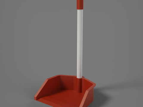 Garbage Shovel 3D Print Model