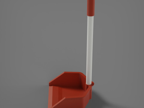 Garbage Shovel 3D Print Model