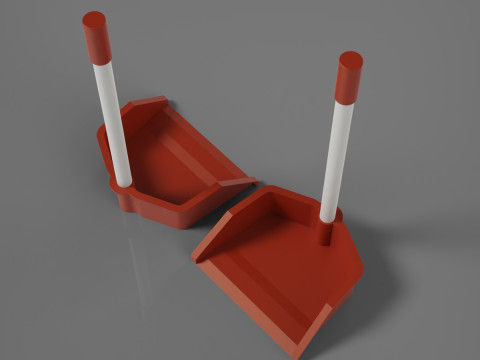 Garbage Shovel 3D Print Model