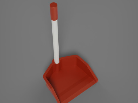 Garbage Shovel 3D Print Model