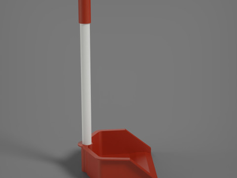 Garbage Shovel 3D Print Model