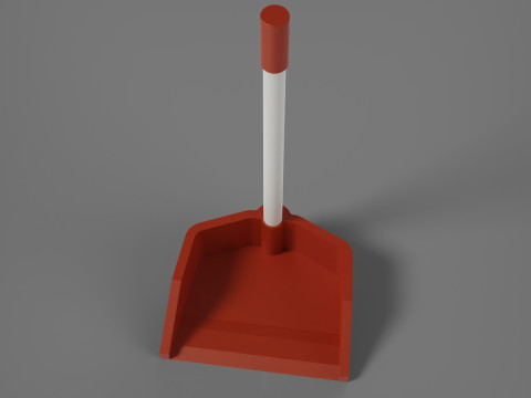 Garbage Shovel 3D Print Model
