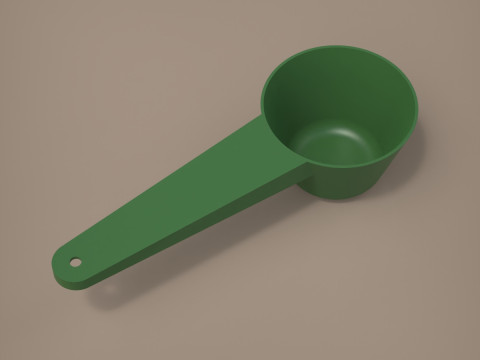 Pulverschaufel 3D Druckmodell