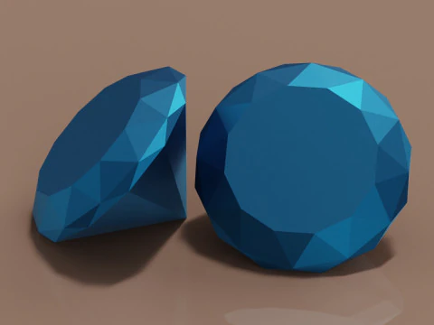 Diamond 3D Print Model