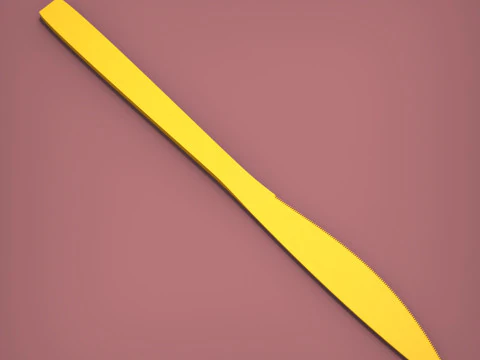Eating Knife 3D Print Model