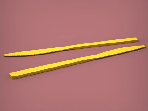 Eating Knife 3D Print Model