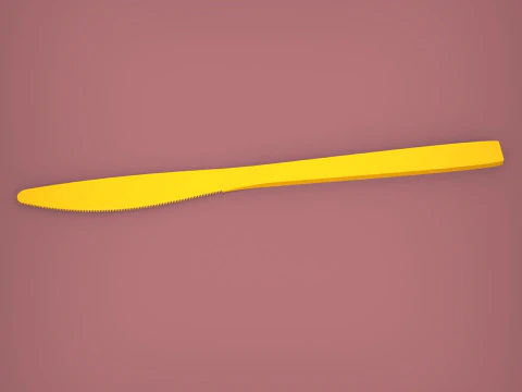 Eating Knife 3D Print Model