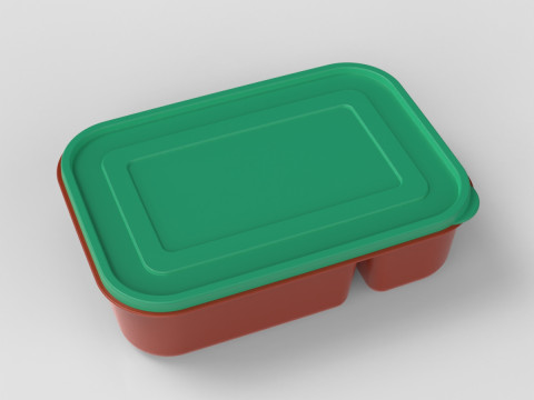 弁当箱 3Dプリントモデル