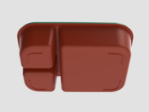 弁当箱 3Dプリントモデル