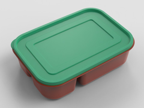 弁当箱 3Dプリントモデル