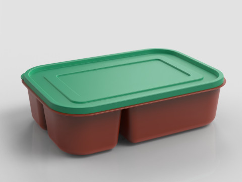 弁当箱 3Dプリントモデル