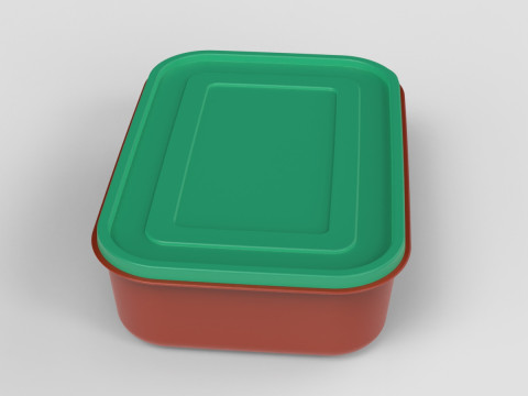 弁当箱 3Dプリントモデル