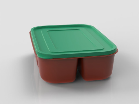 弁当箱 3Dプリントモデル