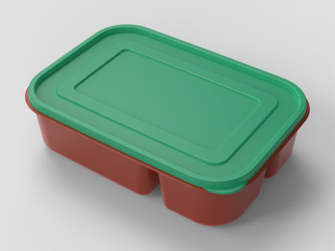弁当箱 3Dプリントモデル
