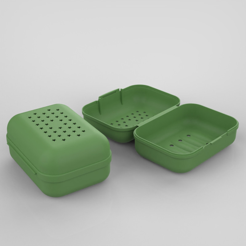 Caixa de sabonete Modelo de Impressão 3D .c4d .max .obj .3ds .fbx .stl .blend 