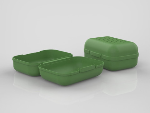 Caixa de sabonete Modelo de Impressão 3D