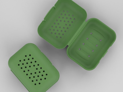 Caixa de sabonete Modelo de Impressão 3D