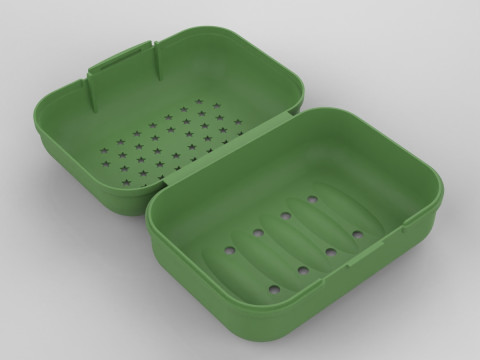 Caixa de sabonete Modelo de Impressão 3D