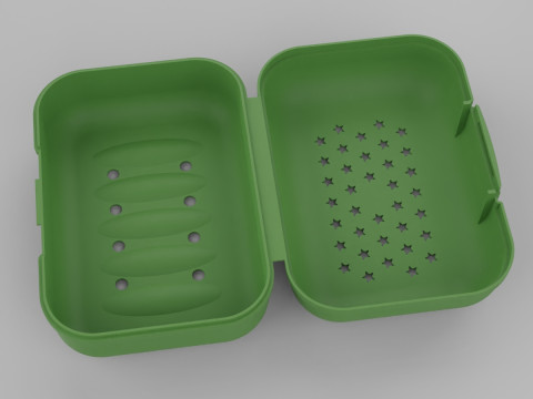 Caixa de sabonete Modelo de Impressão 3D