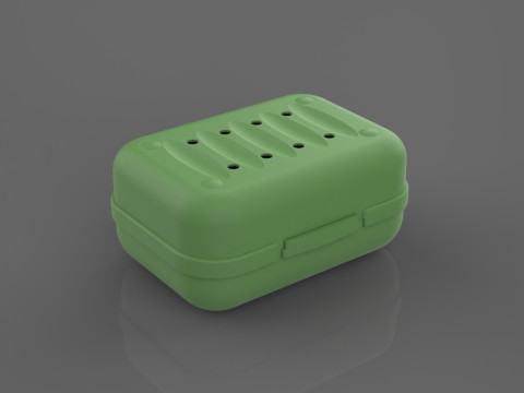 Caixa de sabonete Modelo de Impressão 3D