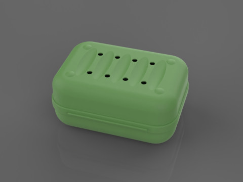 Caixa de sabonete Modelo de Impressão 3D