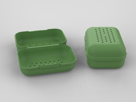 Caixa de sabonete Modelo de Impressão 3D