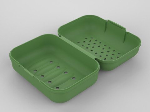 Caixa de sabonete Modelo de Impressão 3D