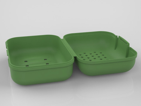 Caixa de sabonete Modelo de Impressão 3D