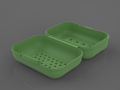 Caixa de sabonete Modelo de Impressão 3D