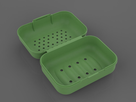 Caixa de sabonete Modelo de Impressão 3D