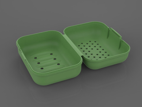 Caixa de sabonete Modelo de Impressão 3D