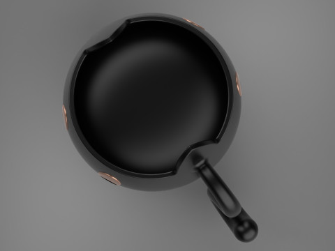 Katzenbecher 3D Druckmodell