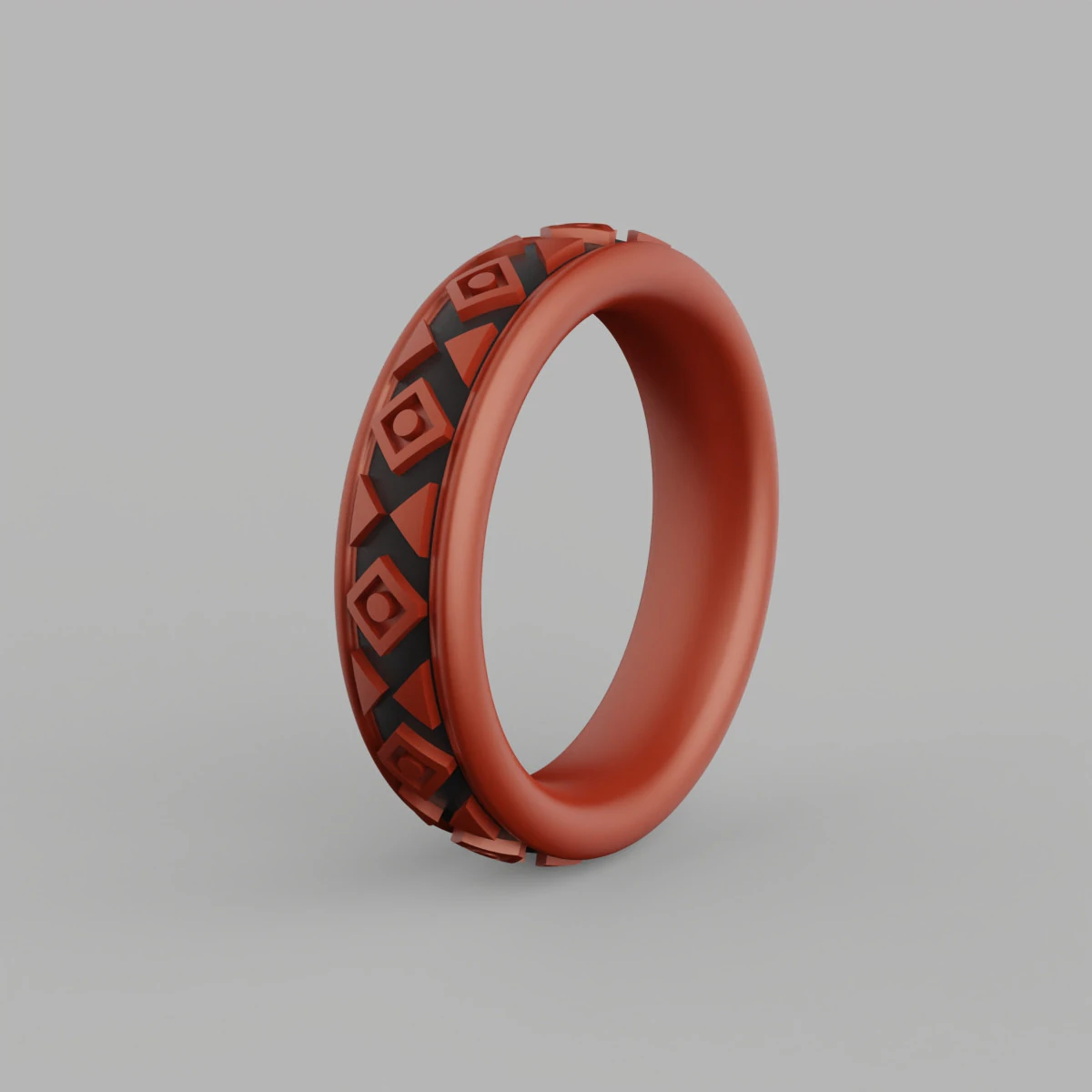 Jewelry Ring 3D Print Model .c4d .max .obj .3ds .fbx .stl .blend 