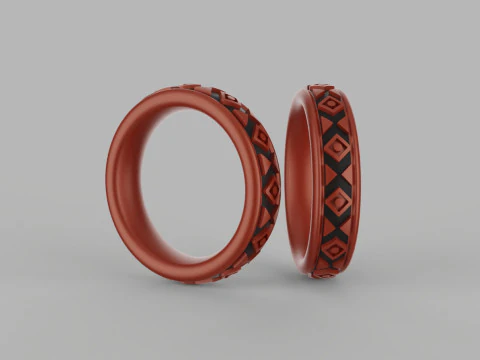 Jewelry Ring 3D Print Model