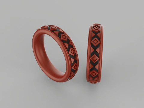 Jewelry Ring 3D Print Model