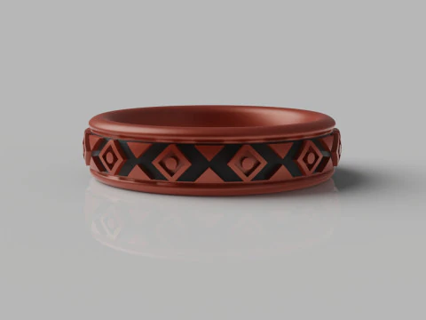 Jewelry Ring 3D Print Model