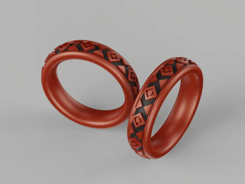 Jewelry Ring 3D Print Model