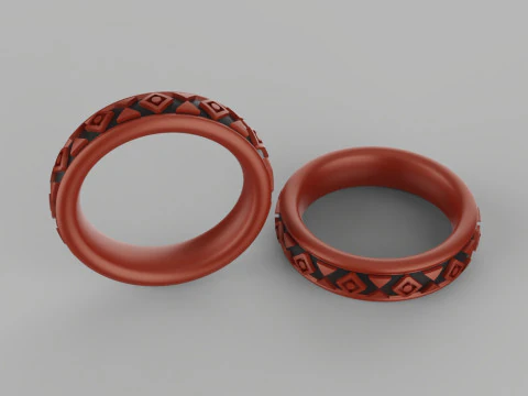 Jewelry Ring 3D Print Model
