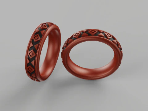 Jewelry Ring 3D Print Model