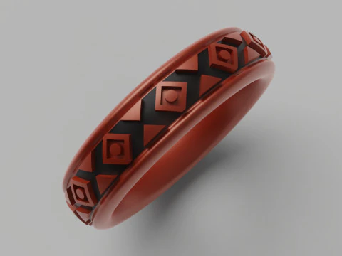 Jewelry Ring 3D Print Model