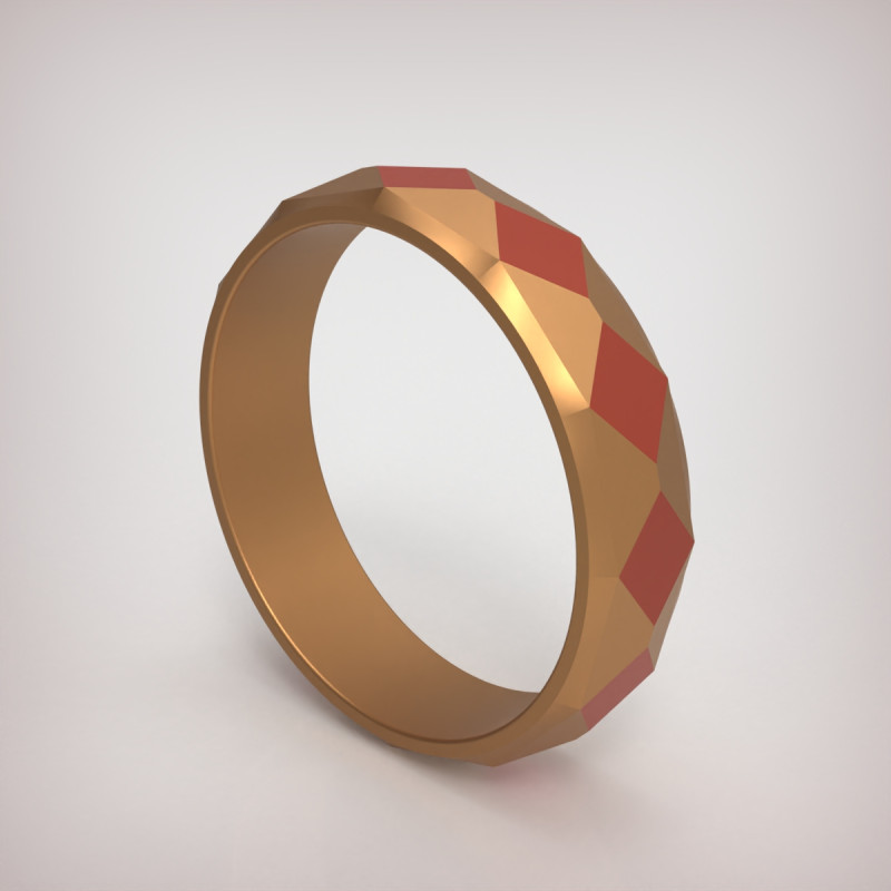 Takı Y&uuml;z&uuml;k 3D Baskı Modeli .c4d .max .obj .3ds .fbx .stl .blend 