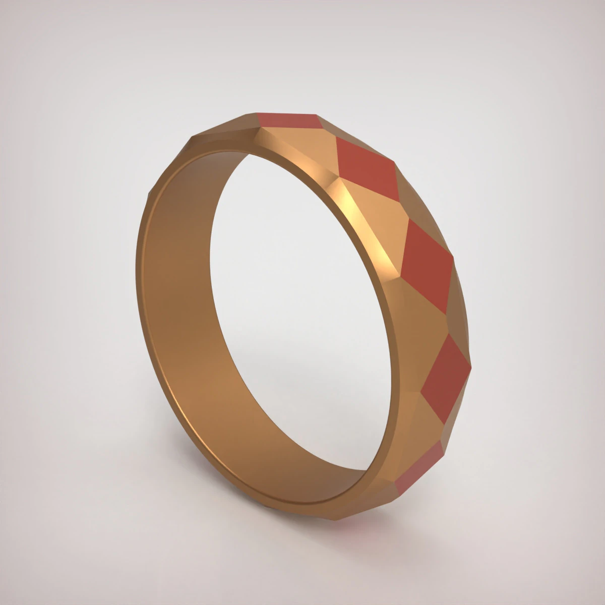 珠宝戒指 3D 打印模型 .c4d .max .obj .3ds .fbx .stl .blend 